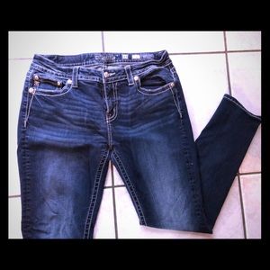 Miss Me skinny jeans sz 33